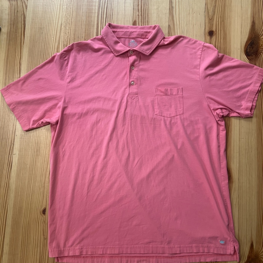 Peter Millar Coral Polo Shirt